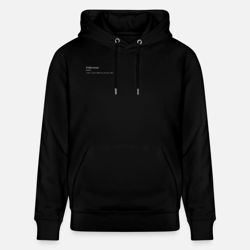 Pêcheur - Sweat à capuche bio CRUISER Stanley/Stella Unisexe - noir
