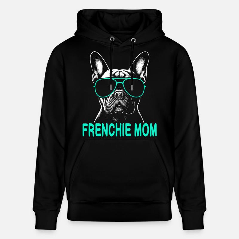 Frenchie Mom - Sweat à capuche bio CRUISER Stanley/Stella Unisexe - noir