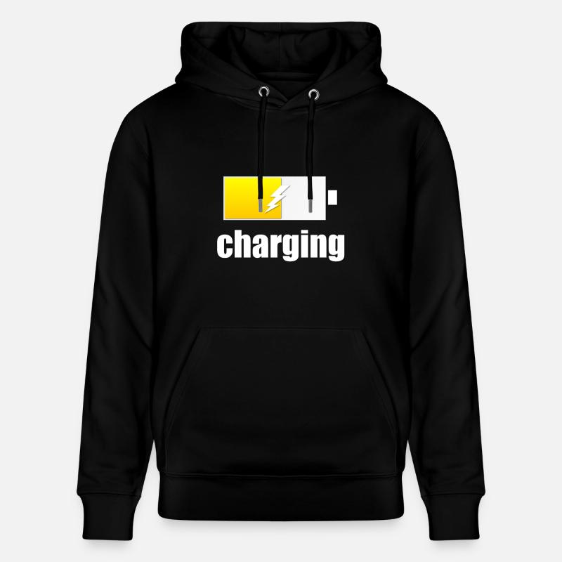 Charge - Charge - Sweat à capuche bio CRUISER Stanley/Stella Unisexe - noir