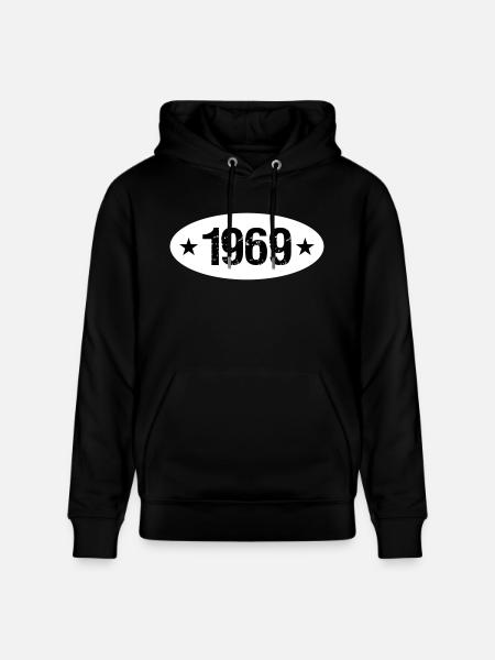 1969 - Stanley/Stella CRUISER Unisex Organic Hoodie - black