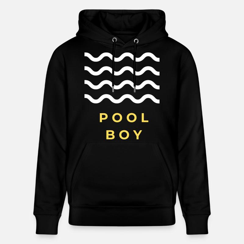 Cadeau de garçon de piscine - Sweat à capuche bio CRUISER Stanley/Stella Unisexe - noir