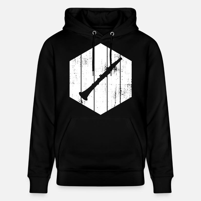 Clarinette - Sweat à capuche bio CRUISER Stanley/Stella Unisexe - noir