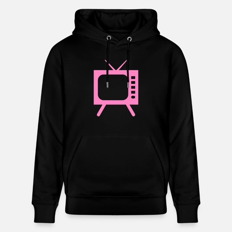 TV - TV - Sweat à capuche bio CRUISER Stanley/Stella Unisexe - noir