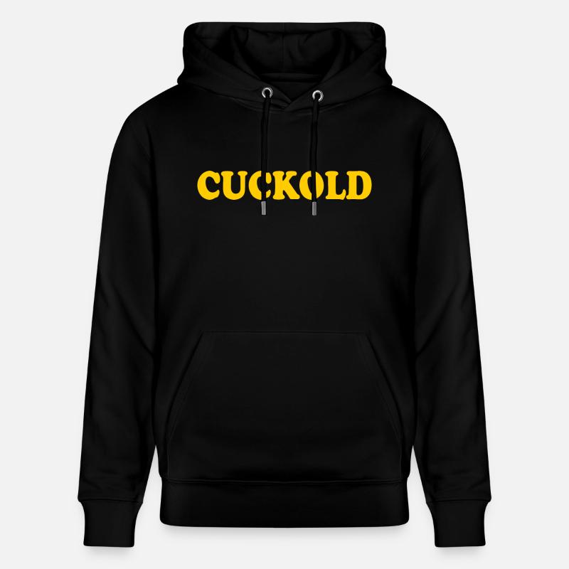 Cuckold - Sweat à capuche bio CRUISER Stanley/Stella Unisexe - noir