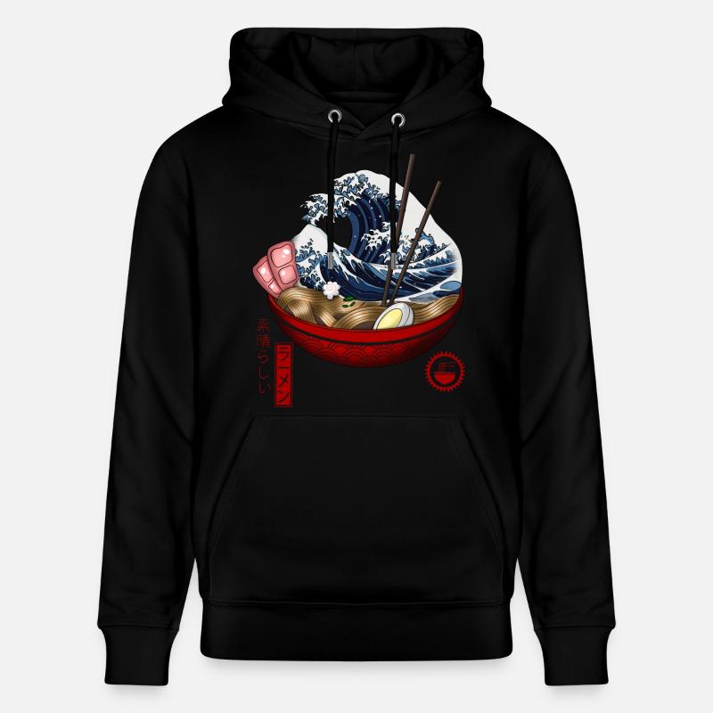 super ramen - Sweat à capuche bio CRUISER Stanley/Stella Unisexe - noir