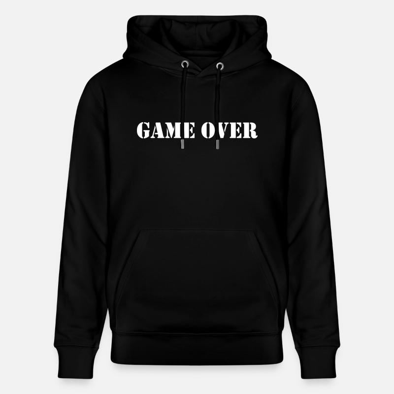 Game over - Sweat à capuche bio CRUISER Stanley/Stella Unisexe - noir