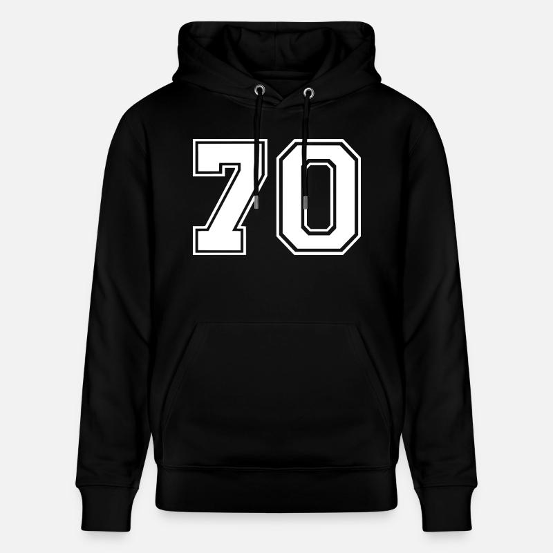 70 - Sweat à capuche bio CRUISER Stanley/Stella Unisexe - noir