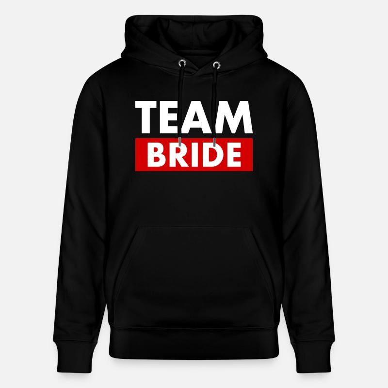 Team bride - Sweat à capuche bio CRUISER Stanley/Stella Unisexe - noir