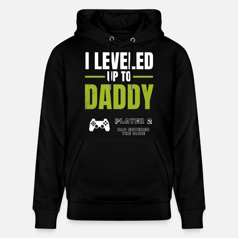 Chemise de gaming Daddy Levele - Sweat à capuche bio CRUISER Stanley/Stella Unisexe - noir