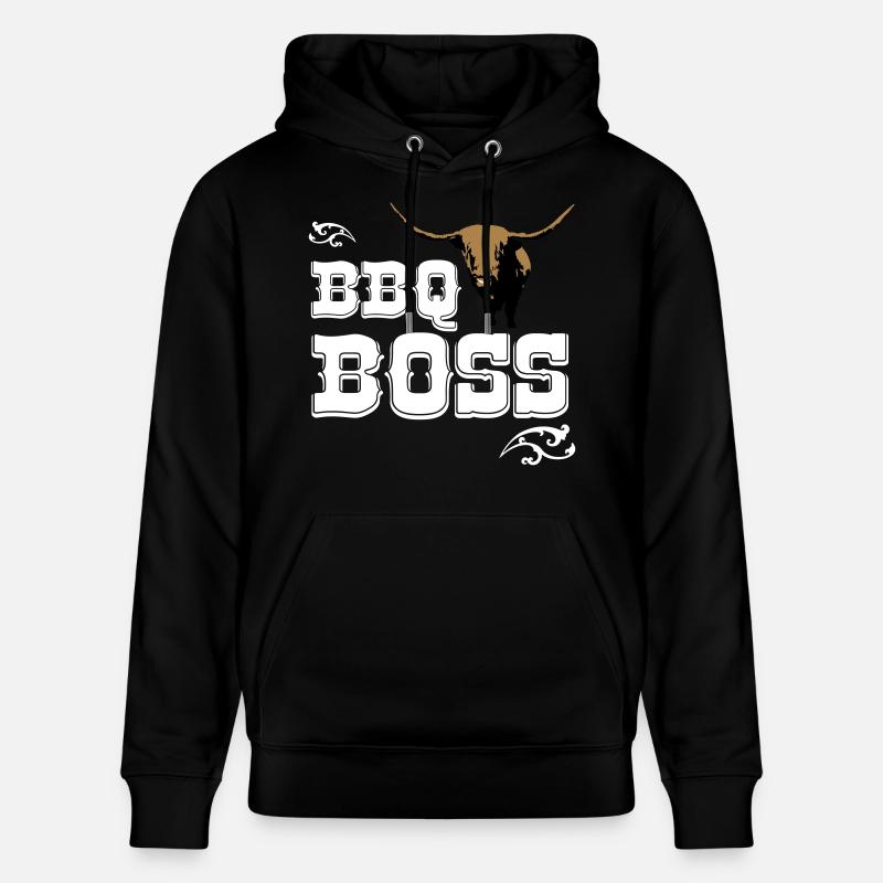 BBQ Boss - Sweat à capuche bio CRUISER Stanley/Stella Unisexe - noir