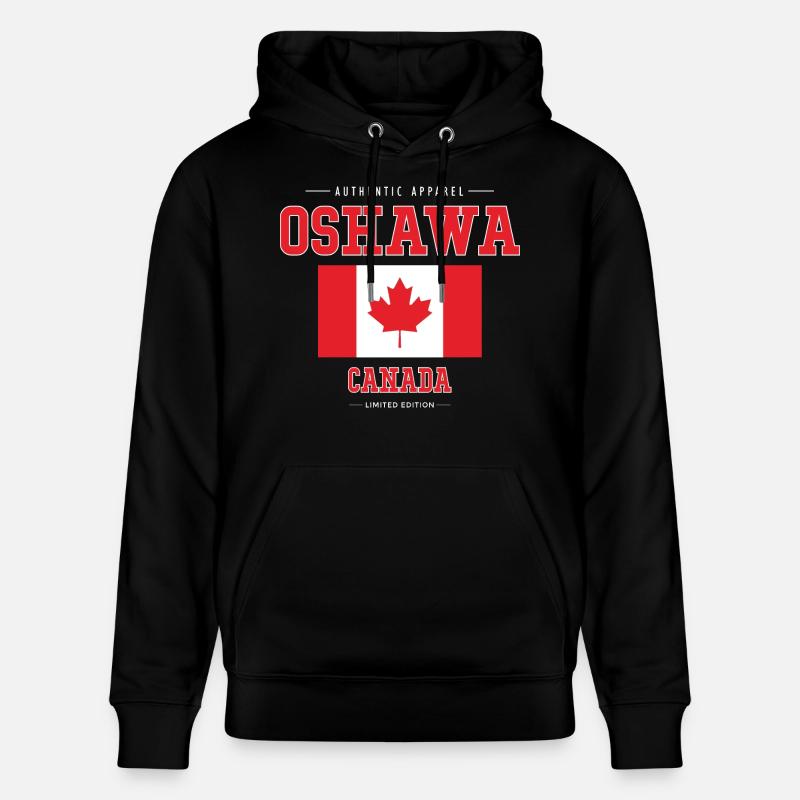 Oshawa - Stanley/Stella Unisex Bio-Hoodie CRUISER - Schwarz