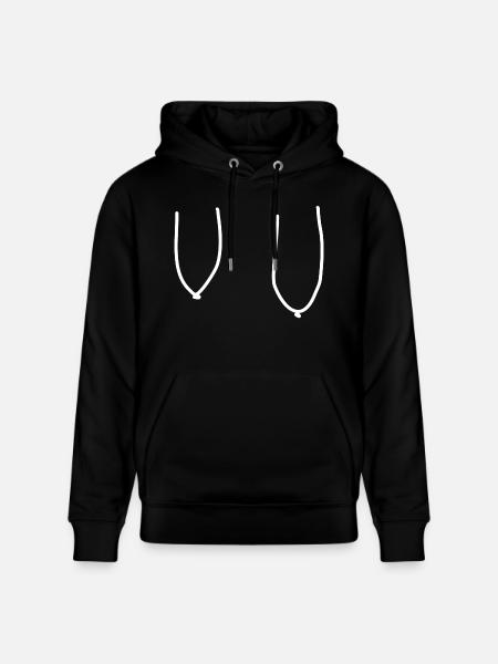 Tits 2 - Stanley/Stella CRUISER Unisex Organic Hoodie - black