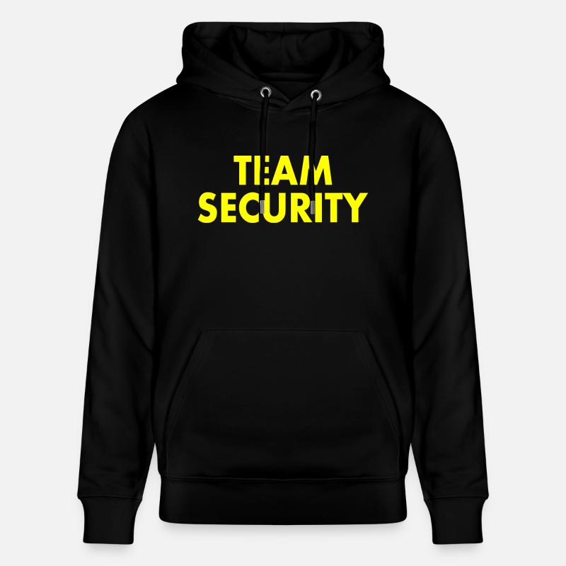 Team security - Sweat à capuche bio CRUISER Stanley/Stella Unisexe - noir