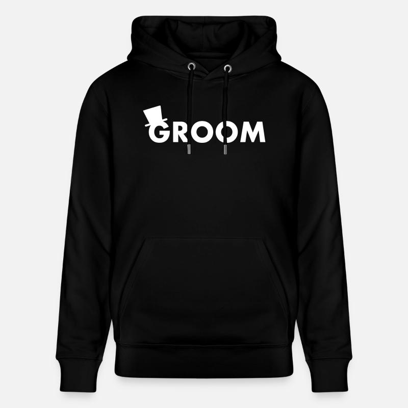 Groom - Stanley/Stella Unisex Bio-Hoodie CRUISER  - Schwarz