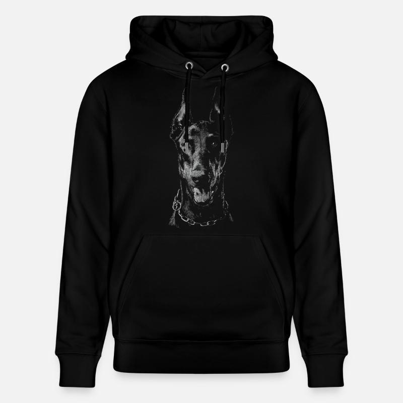 Doberman - Sweat à capuche bio CRUISER Stanley/Stella Unisexe - noir
