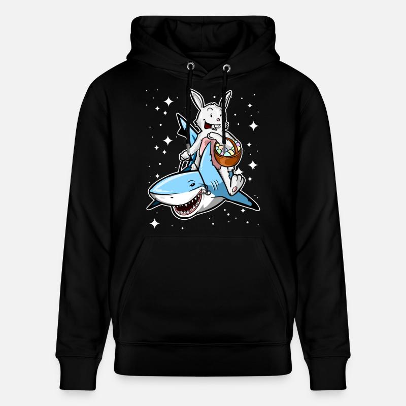 Galactic Pâques! - Sweat à capuche bio CRUISER Stanley/Stella Unisexe - noir