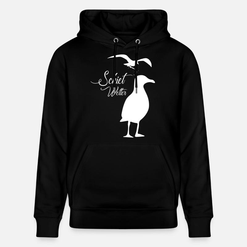 Intempérie - Sweat à capuche bio CRUISER Stanley/Stella Unisexe - noir