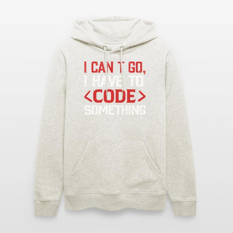 Programmer , Nerd , Computer Code Stanley/Stella CRUISER Unisex Organic Hoodie