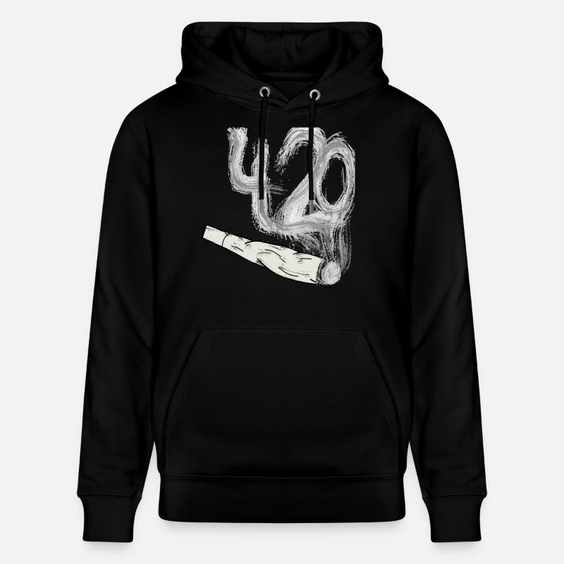 Joint - sac - smoke 420 - Sweat à capuche bio CRUISER Stanley/Stella Unisexe - noir