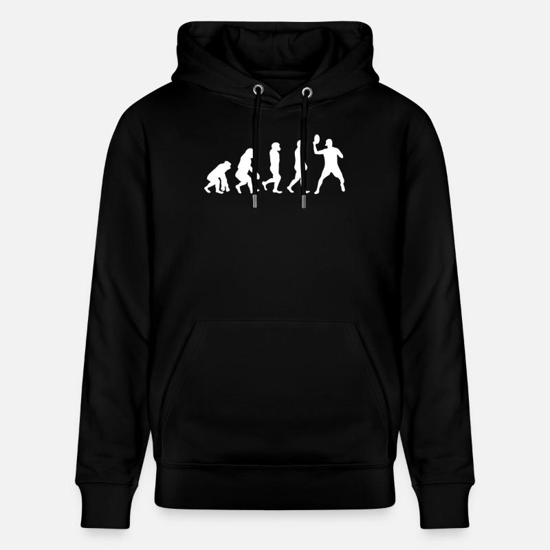 Disc golf evolution - Stanley/Stella CRUISER Unisex Organic Hoodie - black