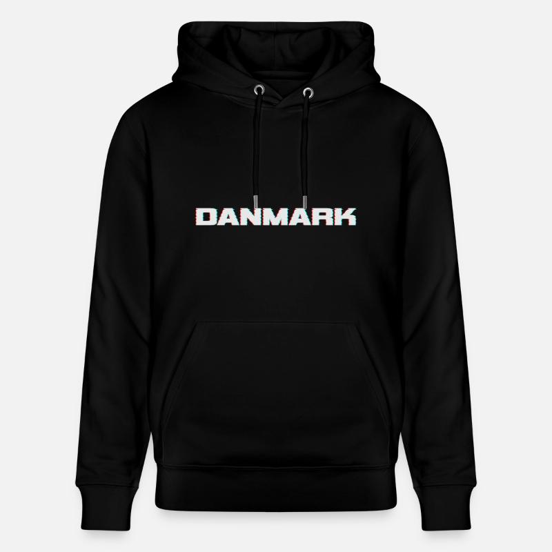 Denmark Dänemark - Stanley/Stella Unisex Bio-Hoodie CRUISER - Schwarz