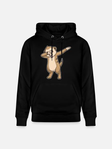 Erdmännchen Hip Hop Tanz - Stanley/Stella Unisex Bio-Hoodie CRUISER  - Schwarz