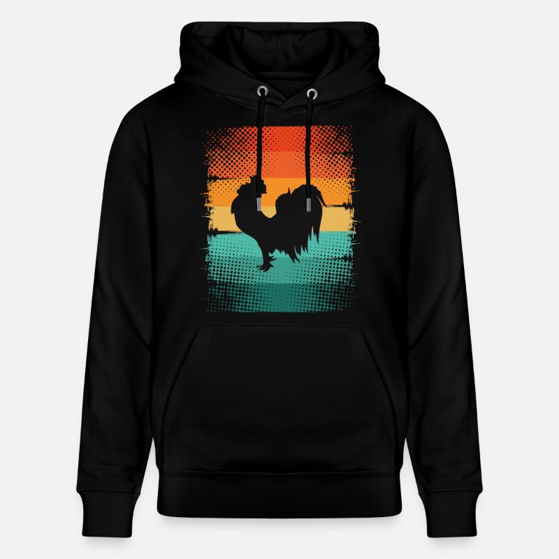 Hahn - Sweat à capuche bio CRUISER Stanley/Stella Unisexe - noir