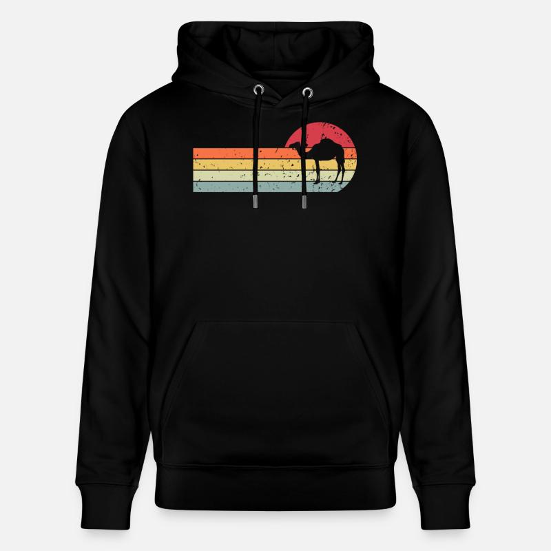 Kamel - Stanley/Stella Unisex Bio-Hoodie CRUISER  - Schwarz