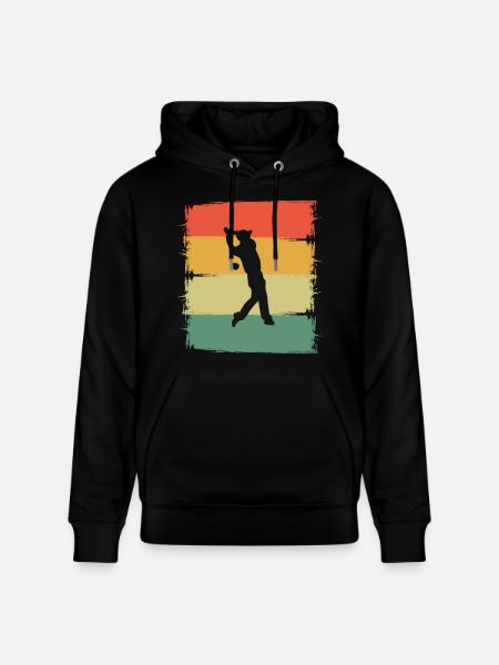 Golf Golfer - Stanley/Stella CRUISER Unisex Organic Hoodie - black