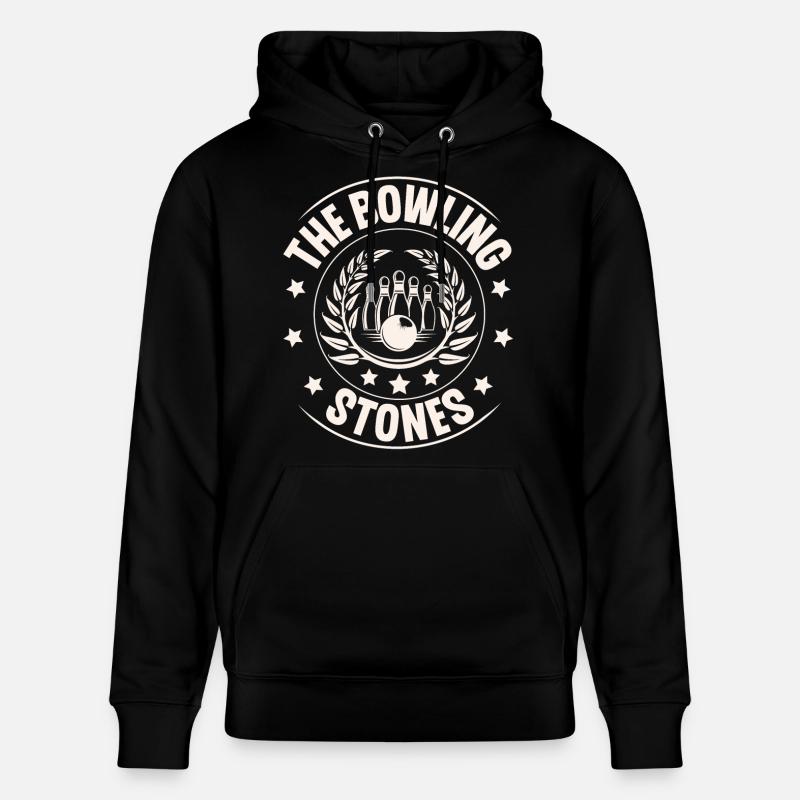 Bowling - Sweat à capuche bio CRUISER Stanley/Stella Unisexe - noir