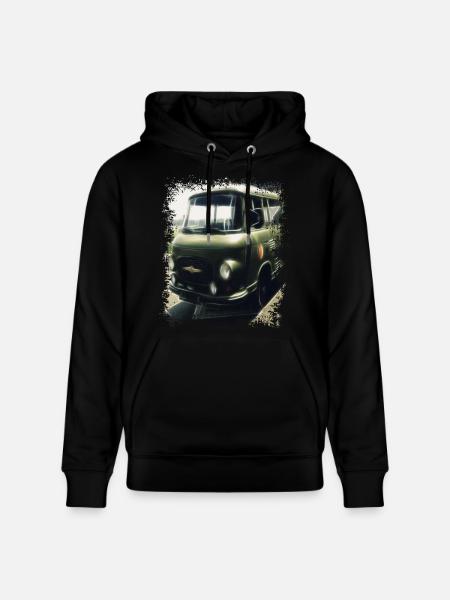 Barkas - NVA - GDR - Transporter - Stanley/Stella CRUISER Unisex Organic Hoodie - black