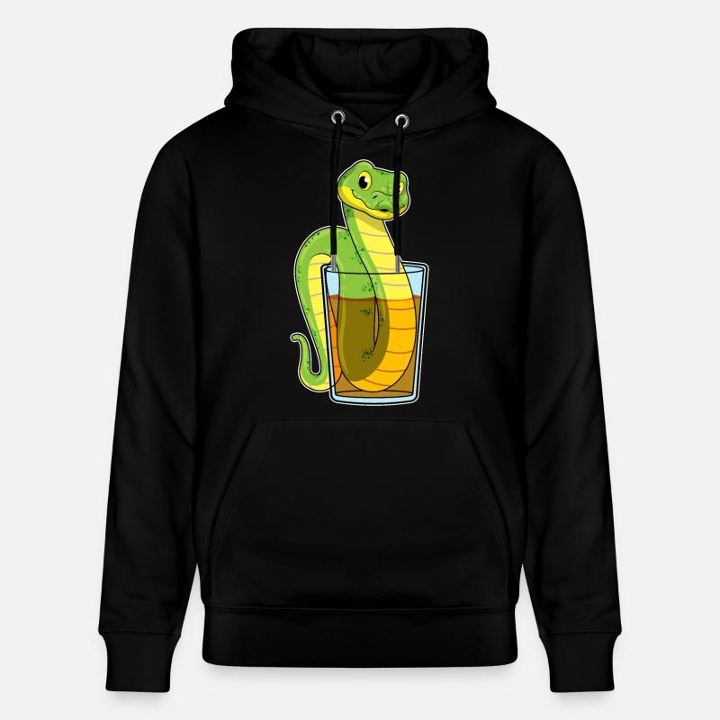 Serpent au jus - Sweat à capuche bio CRUISER Stanley/Stella Unisexe - noir