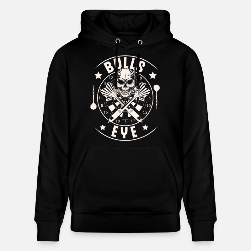 Dart Darten Darts - Stanley/Stella Unisex Bio-Hoodie CRUISER - Schwarz