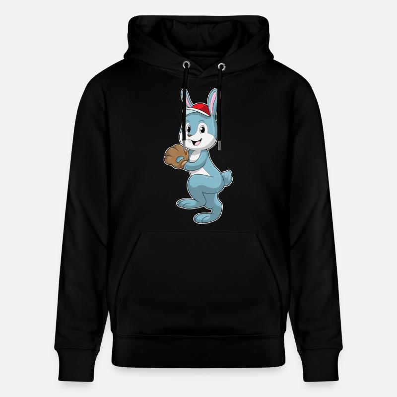 Gant de baseball Bunny - Sweat à capuche bio CRUISER Stanley/Stella Unisexe - noir