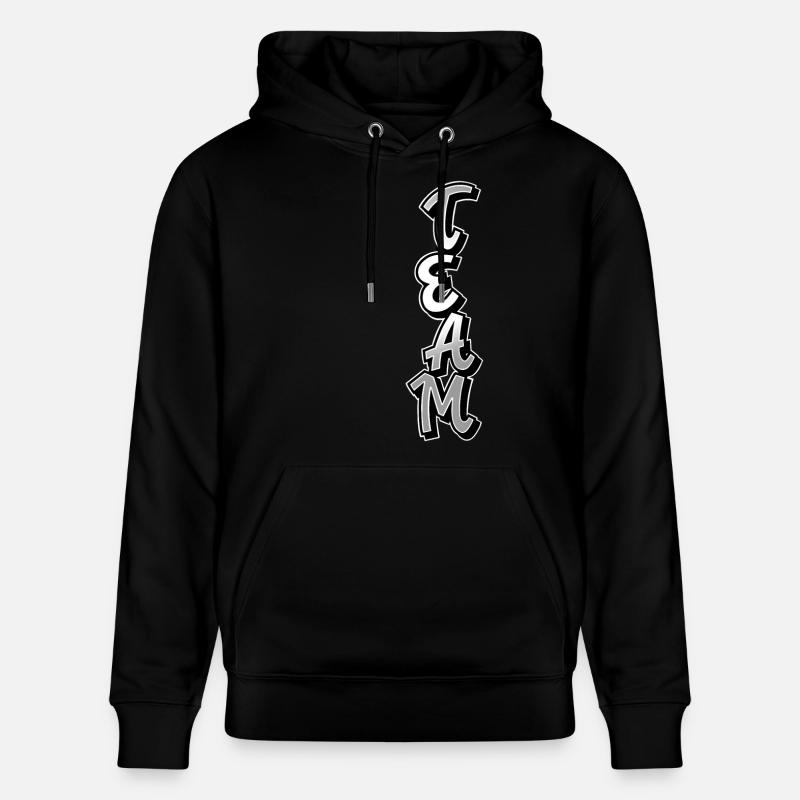 Équipe - Sweat à capuche bio CRUISER Stanley/Stella Unisexe - noir