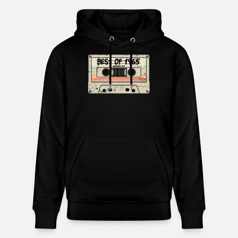 Le meilleur de 1965 - Sweat à capuche bio CRUISER Stanley/Stella Unisexe - noir