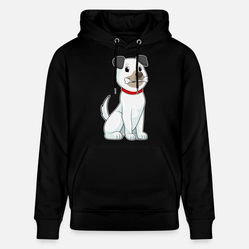 Chien avec des os - Sweat à capuche bio CRUISER Stanley/Stella Unisexe - noir