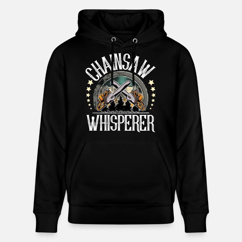 Bûcheron - Sweat à capuche bio CRUISER Stanley/Stella Unisexe - noir