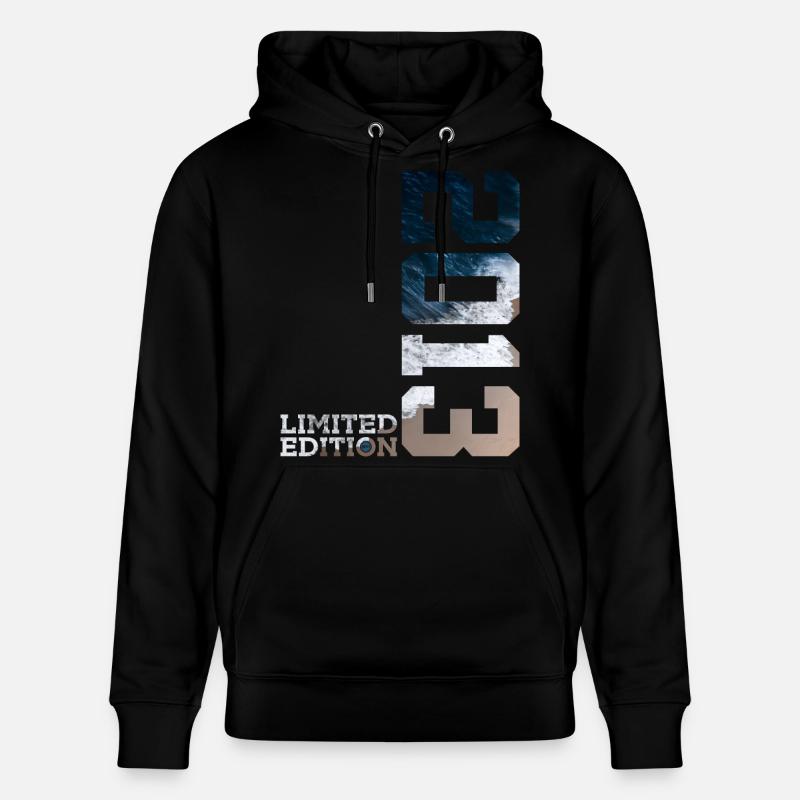 13E ANNIVERSAIRE ÉDITION LIMITÉE 2013 - Sweat à capuche bio CRUISER Stanley/Stella Unisexe - noir