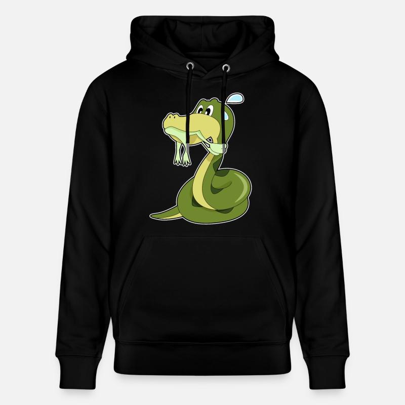Drôle de serpent - Sweat à capuche bio CRUISER Stanley/Stella Unisexe - noir