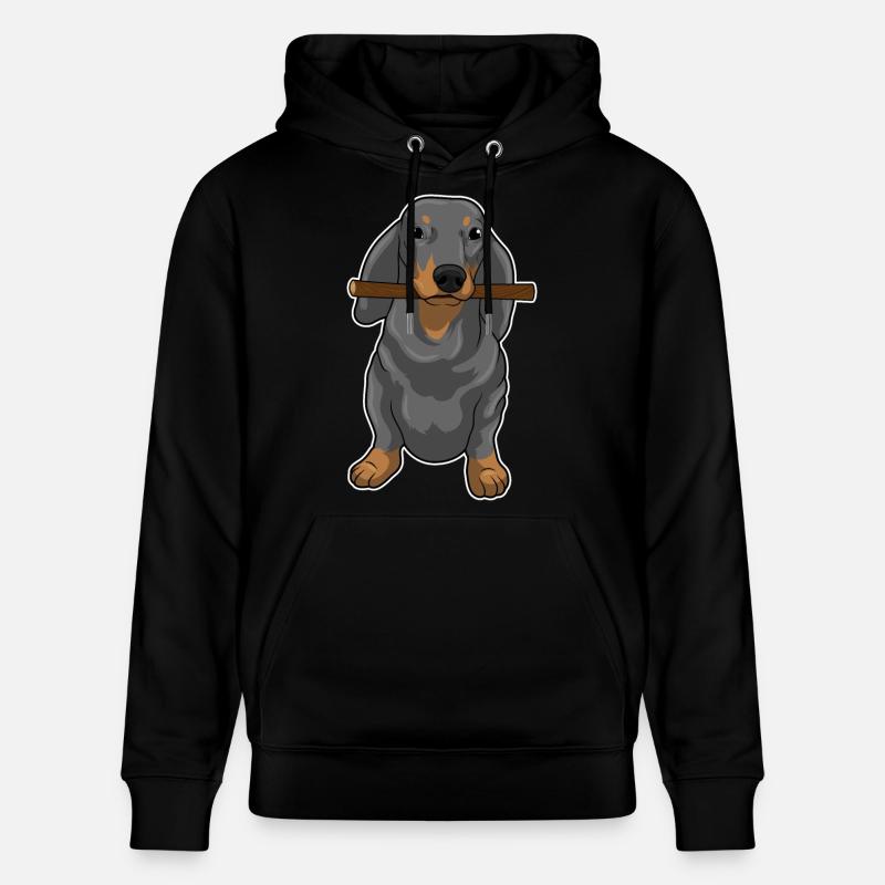 Teckel Stock - Sweat à capuche bio CRUISER Stanley/Stella Unisexe - noir