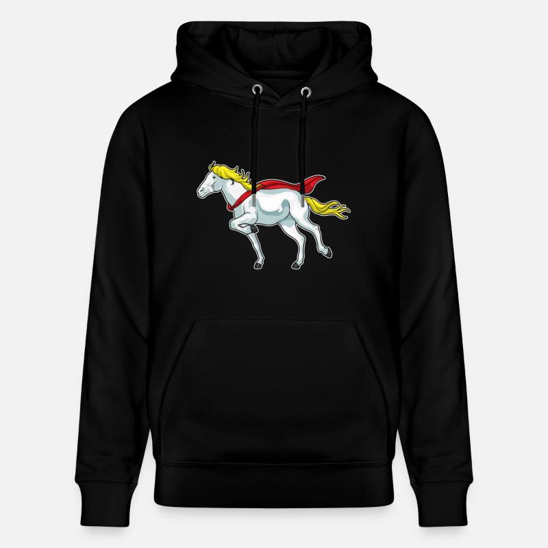 Cap de cheval - Sweat à capuche bio CRUISER Stanley/Stella Unisexe - noir