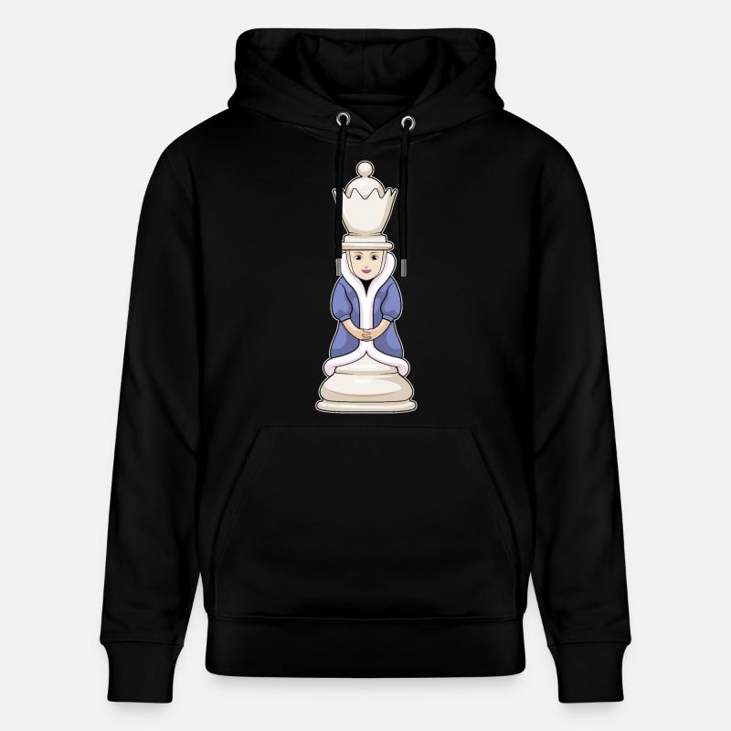 Pièce d’échecs Queen Chess - Sweat à capuche bio CRUISER Stanley/Stella Unisexe - noir