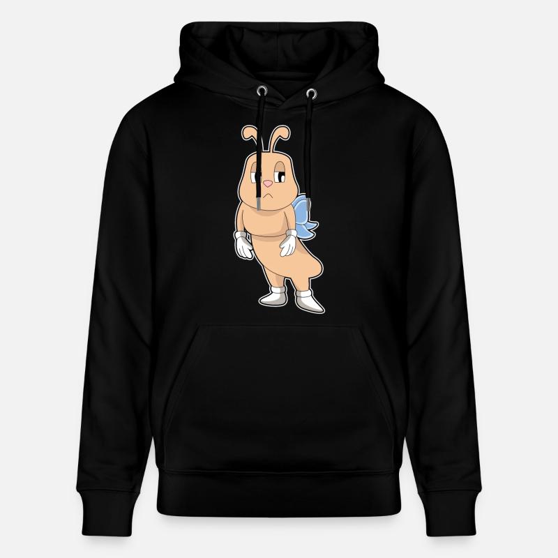 Papillon sans ailes - Sweat à capuche bio CRUISER Stanley/Stella Unisexe - noir