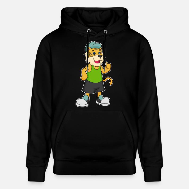Bonnet de tigre - Sweat à capuche bio CRUISER Stanley/Stella Unisexe - noir