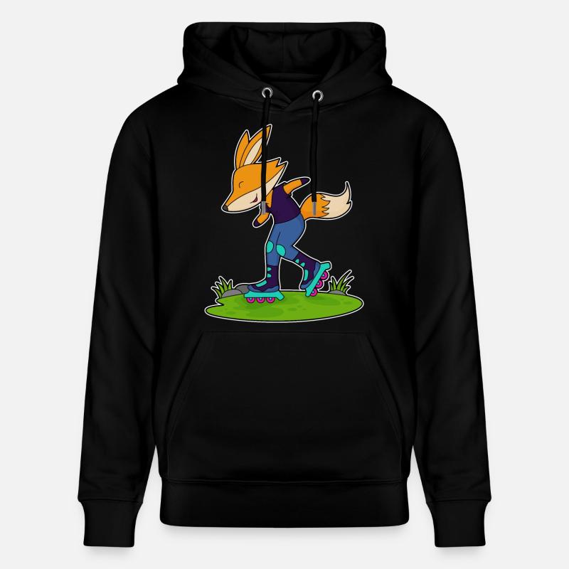 Fuchs Inline skating Inline skates - Stanley/Stella Unisex Bio-Hoodie CRUISER - Schwarz