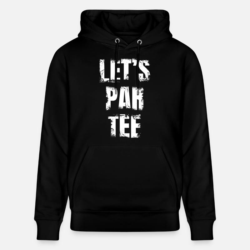Let’s Par Tea - Sweat à capuche bio CRUISER Stanley/Stella Unisexe - noir