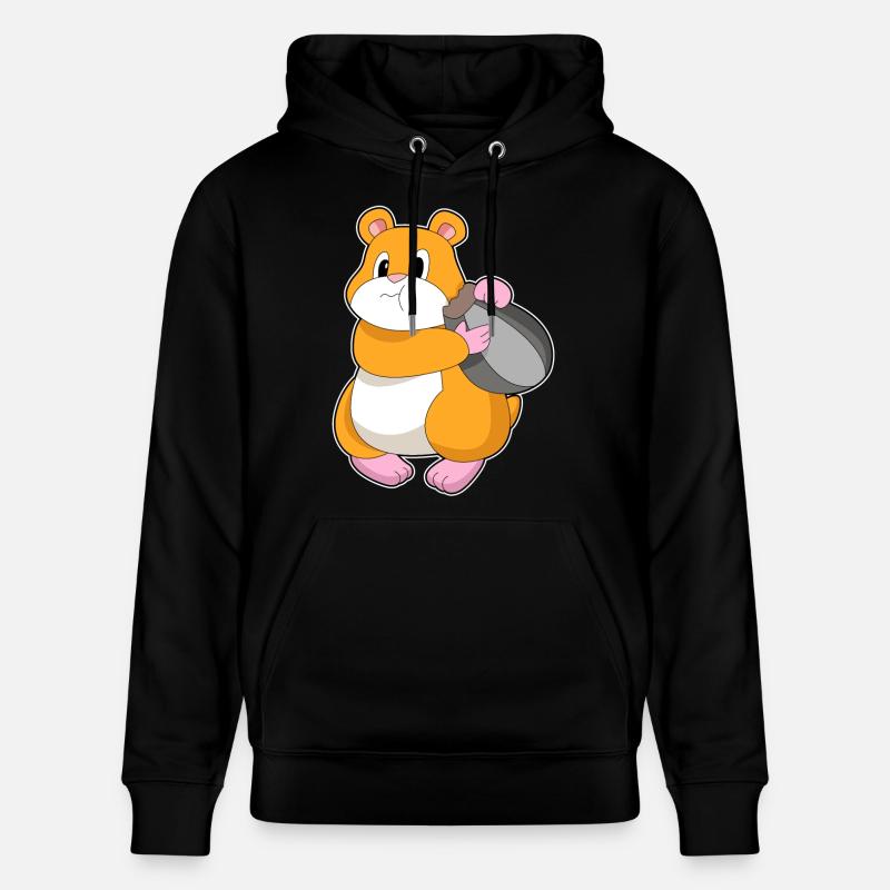 Hamster Noyer - Sweat à capuche bio CRUISER Stanley/Stella Unisexe - noir