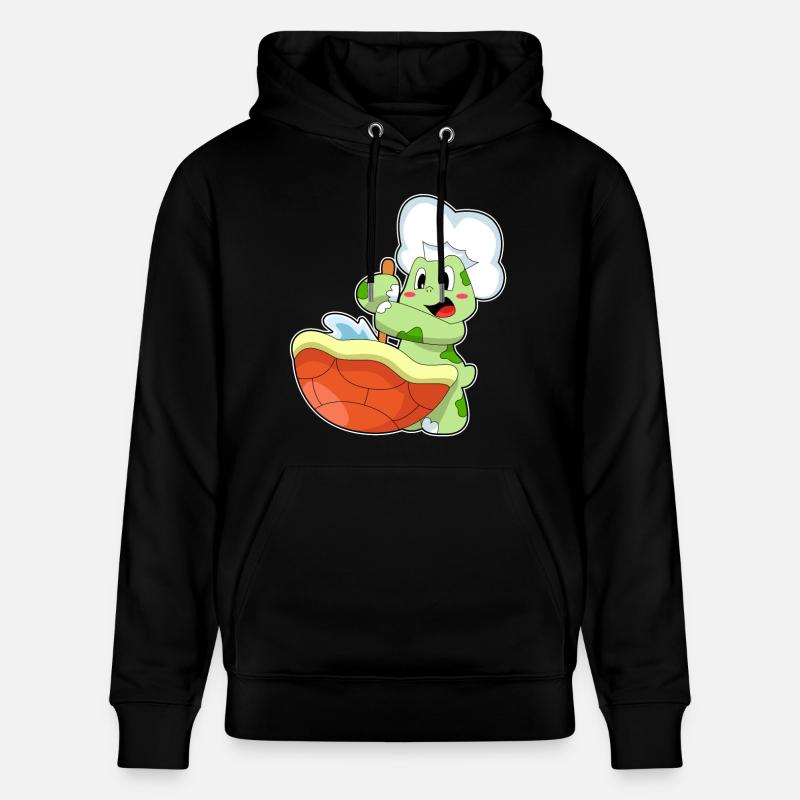 Marmite de tortue - Sweat à capuche bio CRUISER Stanley/Stella Unisexe - noir