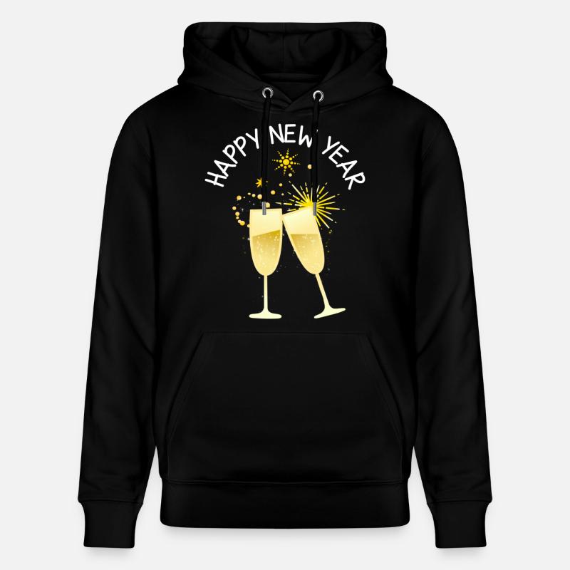 Bonne année !! Bonne année ! - Sweat à capuche bio CRUISER Stanley/Stella Unisexe - noir